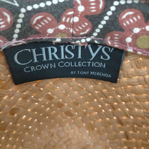 クリスティーズ Christys CROWN 麦わら帽子 ストローハット メンズ