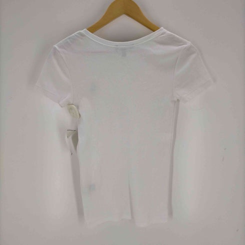 ラルフローレン RALPH LAUREN ポニー刺繍 VネックTシャツ レディース import:S