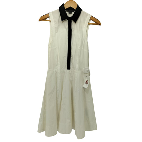 アルマーニエクスチェンジ ARMANI EXCHANGE ノースリーブクレリックシャツワンピース レディース 0