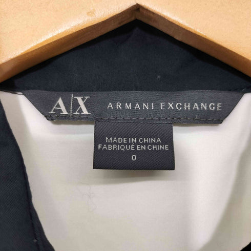 アルマーニエクスチェンジ ARMANI EXCHANGE ノースリーブクレリックシャツワンピース レディース 0