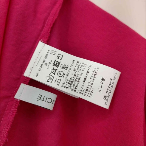 シンプリシテェ SIMPLICITE 24SS 2WAYボイルギャザーワンピース レディース FREE
