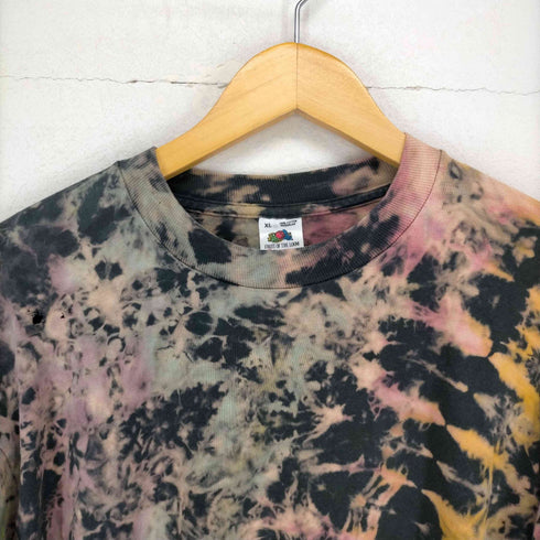 フルーツオブザルーム FRUIT OF THE LOOM 90s USA製 タイダイ柄 L/S カットソー メンズ JPN:XL