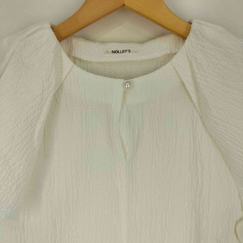 ノーリーズ NOLLEY’S リップルフレアスリーブブラウス レディース JPN:38
