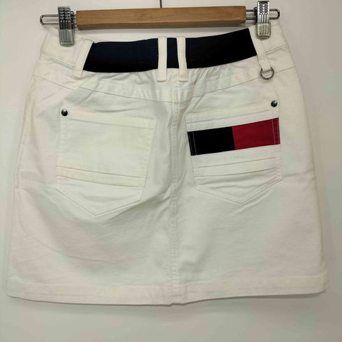 トミーヒルフィガー TOMMY HILFIGER コットンカルゼ べーシックスカート レディース JPN:S