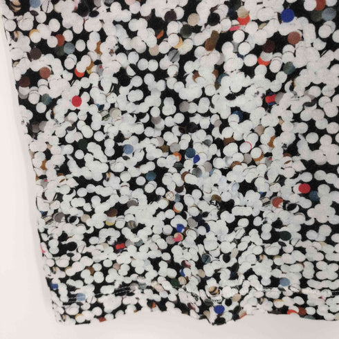 ピーエスポールスミス PS Paul Smith 総柄プリント ドット クルーネックTシャツ レディース import:M