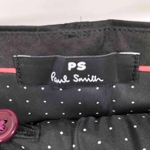 ピーエスポールスミス PS Paul Smith ウール混 サテン地 テーパードスラックス レディース EUR:36