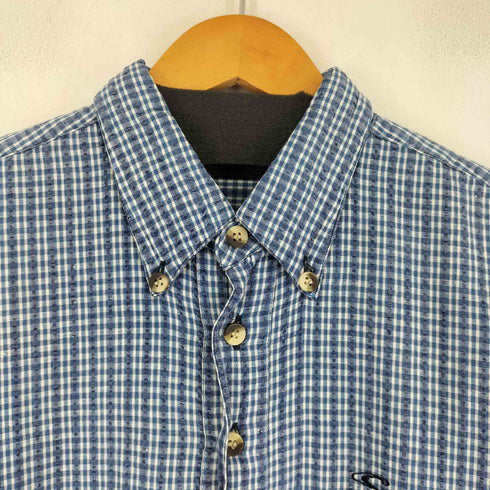 オニール ONEILL シアッサカー S/S チェックプルオーバーシャツ メンズ import:M