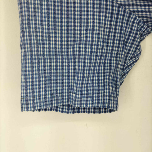 オニール ONEILL シアッサカー S/S チェックプルオーバーシャツ メンズ import:M