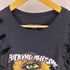 ファッキンオーサム FUCKING AWESOME ダメージ加工 フロントロゴ ピクセル アイ S/S Tシャツ メンズ import:XL