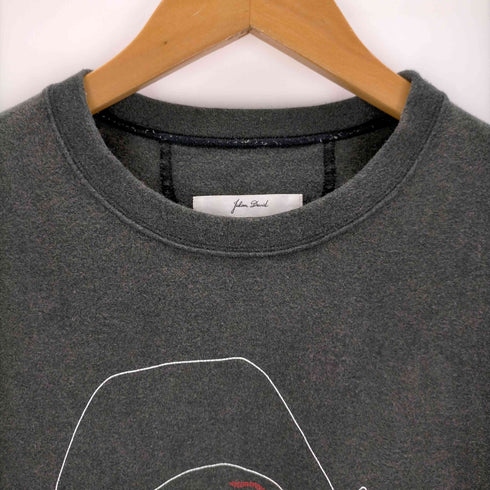 ジュリアン デイヴィッド Julien David プリントクルーネックTシャツ レディース