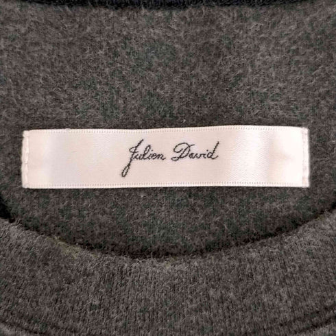 ジュリアン デイヴィッド Julien David プリントクルーネックTシャツ レディース