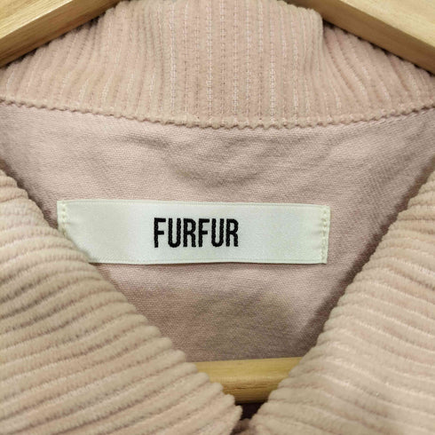 ファーファー furfur ボリュームスリーブパッチワークGジャン レディース ONE SIZE