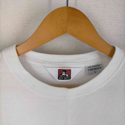 ベンデイビス BEN DAVIS 刺しゅうクルーネックカットソー メンズ JPN:L