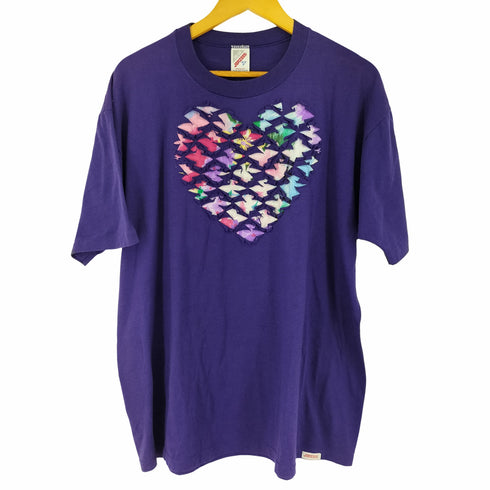 ジャージーズ JERZEES ハートフロントデザイン S/S Tシャツ メンズ import:XL