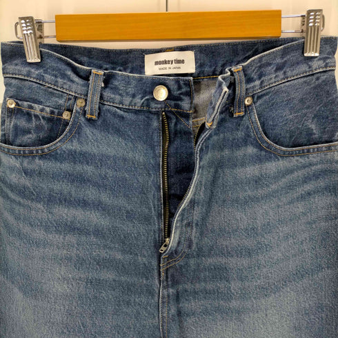 モンキータイム MONKEY TIME DENIM WIDE BONDAGE PANTS メンズ JPN:S
