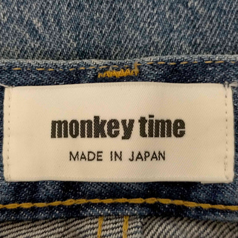 モンキータイム MONKEY TIME DENIM WIDE BONDAGE PANTS メンズ JPN:S