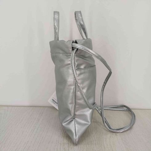 メゾンスペシャル MAISON SPECIAL Vegan Leather Shoulder Drawstring Bag レディース FREE