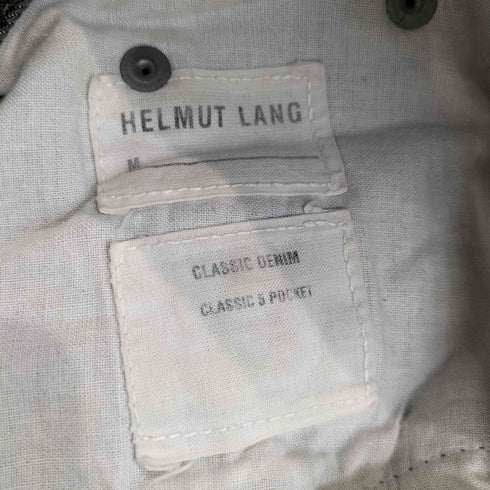 ヘルムートラング HELMUT LANG 90S 本人期 CLASSIC DENIM CLASSIC 5 POCKET ブラックデニム メンズ 31