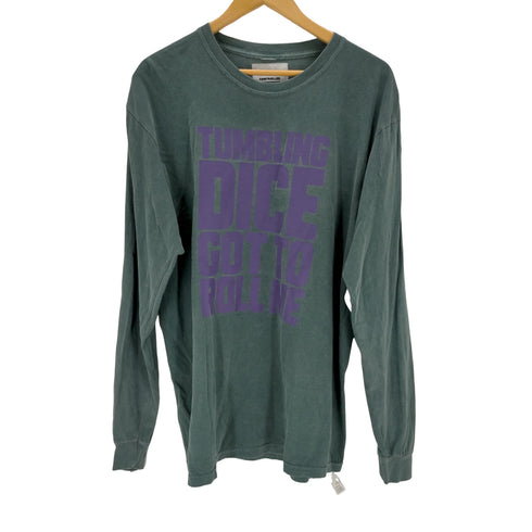 シーシーツーワン CC21 TUMBLING DICE GOT TO ROLLME 両面プリントTシャツ レディース JPN:M