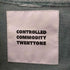 シーシーツーワン CC21 TUMBLING DICE GOT TO ROLLME 両面プリントTシャツ レディース JPN:M