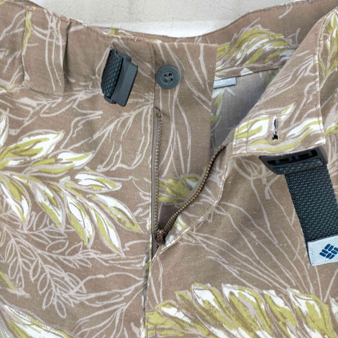 コロンビア Columbia リーフ柄 リネン混パンツ メンズ JPN:M