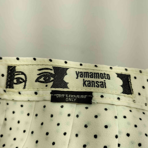 カンサイヤマモト KANSAI YAMAMOTO 80-90S ドット プリーツスカート レディース