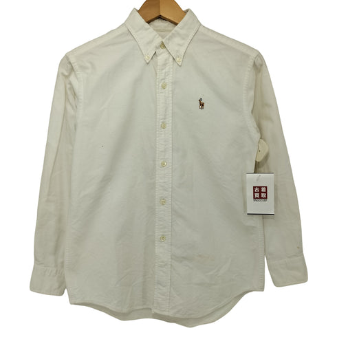 ポロバイラルフローレン Polo by RALPH LAUREN ポニー刺繍 ボタンダウンシャツ レディース 150