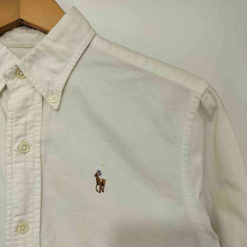 ポロバイラルフローレン Polo by RALPH LAUREN ポニー刺繍 ボタンダウンシャツ レディース 150