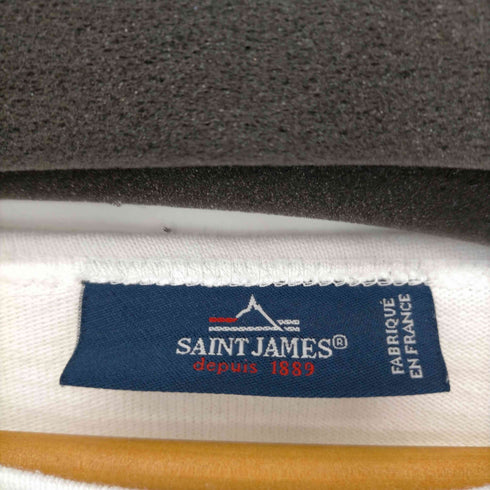 セントジェームス SAINT JAMES フランス製 L/S バスクシャツ メンズ import:L