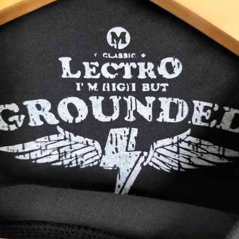 レクトログラウンデッド LECTRO GROUNDED フロントプリント クルーネックtシャツ バンドTシャツ メンズ import:M