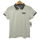ビームス BEAMS BEAMS GOLF 襟ストライプ ポロシャツ レディース JPN:L