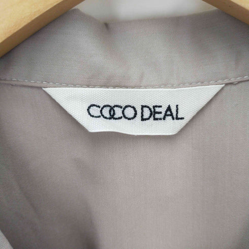 ココディール COCO DEAL パフスリーブパフコルセットシャツワンピース レディース 1