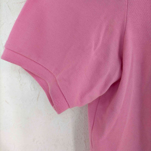 フレッドペリー FRED PERRY G6000 The Fred Perry Shirt - BRIGHT PINK フロントロゴ刺繍ポロシャツ レディース UK:6
