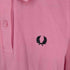 フレッドペリー FRED PERRY G6000 The Fred Perry Shirt - BRIGHT PINK フロントロゴ刺繍ポロシャツ レディース UK:6
