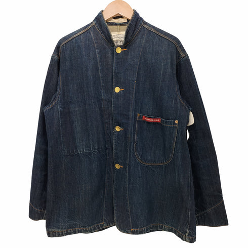 リーバイス Levis VISIONAIRE 31 BLUE イタリア製 LOT214 No.5710/6000 Pocket Sack Coat カバーオール デニムジャケット メンズ US:36