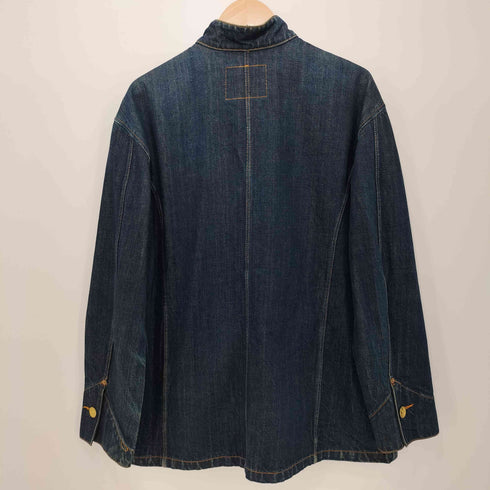 リーバイス Levis VISIONAIRE 31 BLUE イタリア製 LOT214 No.5710/6000 Pocket Sack Coat カバーオール デニムジャケット メンズ US:36