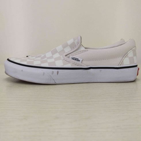 バンズ VANS チェック スリッポン レディース JPN:23