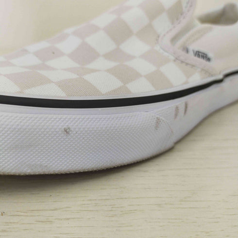 バンズ VANS チェック スリッポン レディース JPN:23