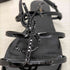 サンローランパリ SAINT LAURENT PARIS パテントレザー カサンドラオープンサンダル レディース EUR:38
