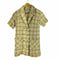 ザラ ZARA Tweed Yellow Retro Mini Dress レディース XS