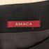 アマカ amaca ポリエステル キュプラ 半袖ワンピース レディース JPN:40