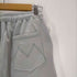 matin kim STITCH LABEL SWEATSHORTS IN LIGHT GREY レディース FREE