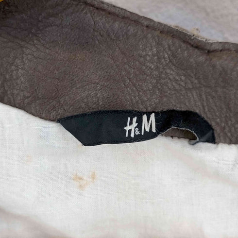 メゾンマルタンマルジェラ Maison Martin Margiela 復刻 12AW 再構築 レザーベルト モーターサイクルジャケット メンズ import:M