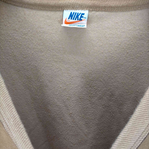 ナイキ NIKE 70s~80s USA製 Vネック ベロアプルオーバー メンズ JPN:XL