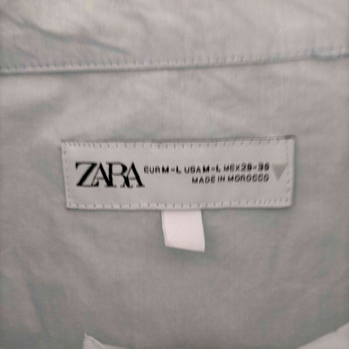 ザラ ZARA SHIRT DRESS WITH POCKETS レディース USA M-L