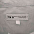 ザラ ZARA SHIRT DRESS WITH POCKETS レディース USA M-L