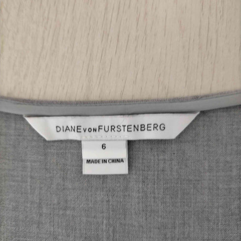 ダイアンフォンファステンバーグ DIANE VON FURSTENBERG 膝丈 ノースリーブワンピース レディース 6