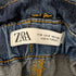 ザラ ZARA ハイウエスト ウエストギャザー デニムパンツ レディース EUR:36