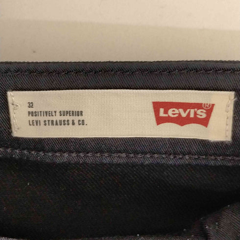 リーバイス Levis 19303-0007 ブラックデニムパンツ CLASIC LEVIS ボタン メンズ W32 L32