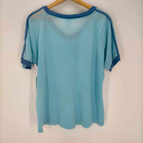 S/S キャラクタープリントリンガーTシャツ 紙タグ メンズ